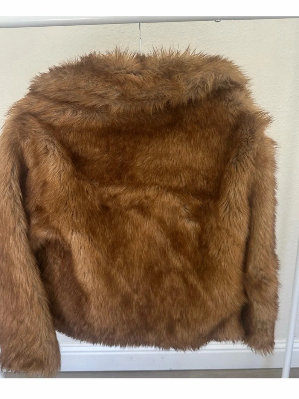 Abercrombie & Fitch Faux Fur Jacket